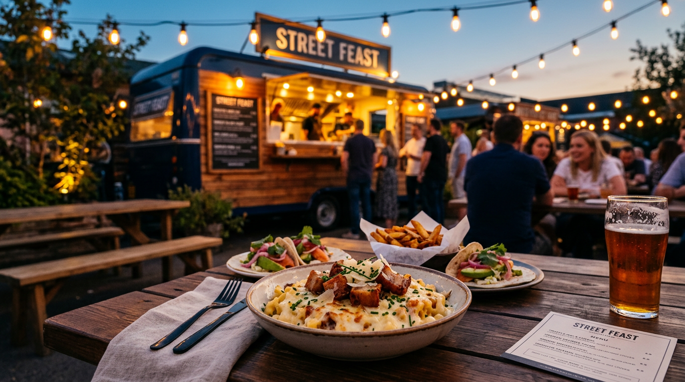 Food truck ambience