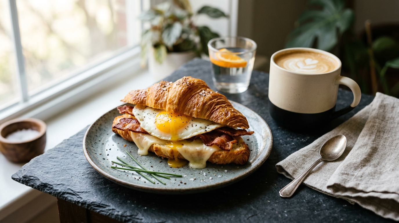 Breakfast sandwich