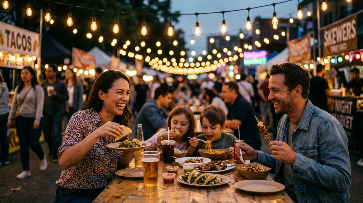 Family dining vibes