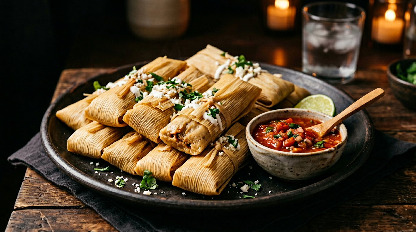 Tamales close-up